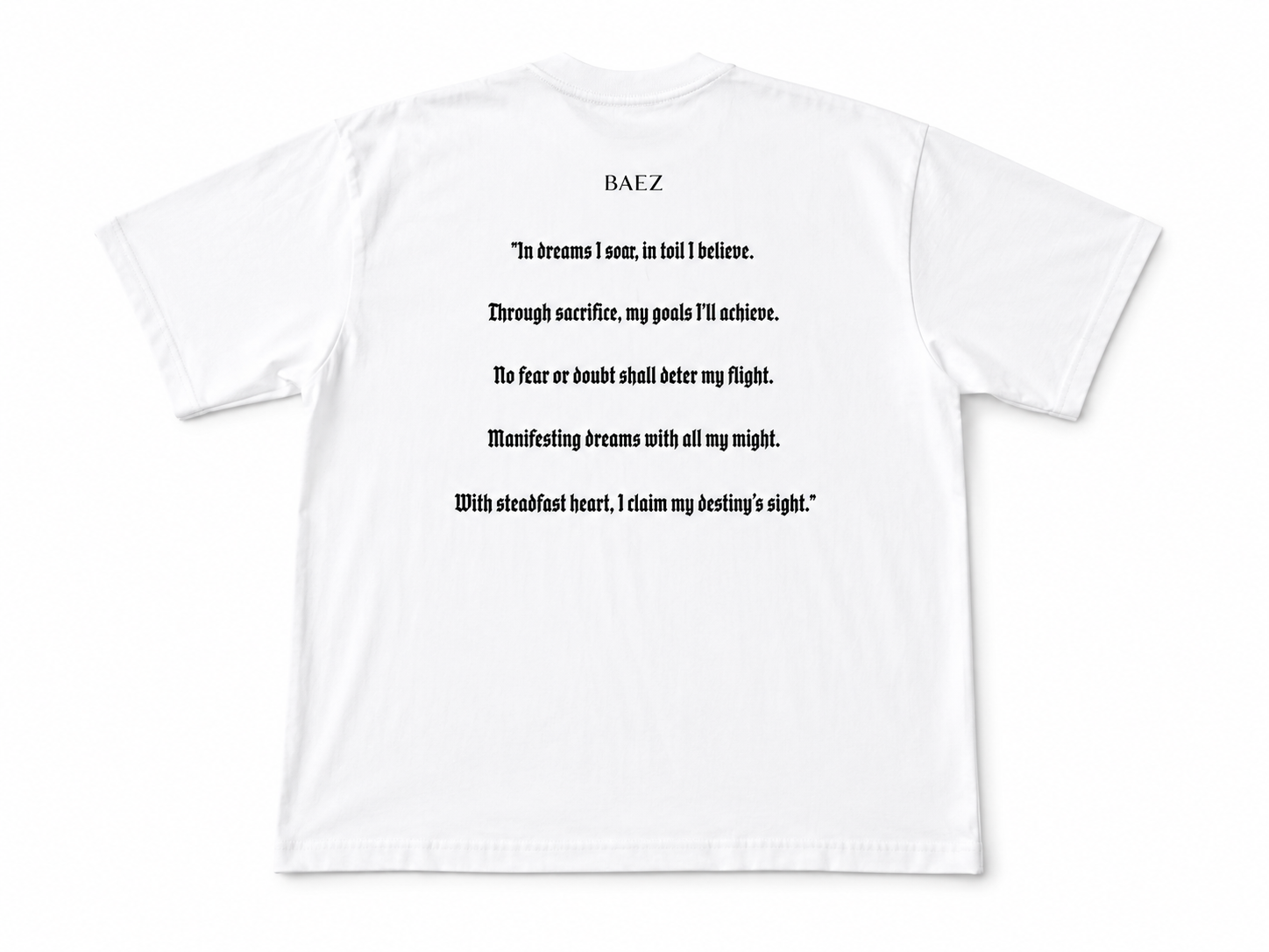 BAEZ DREAMS T SHIRT