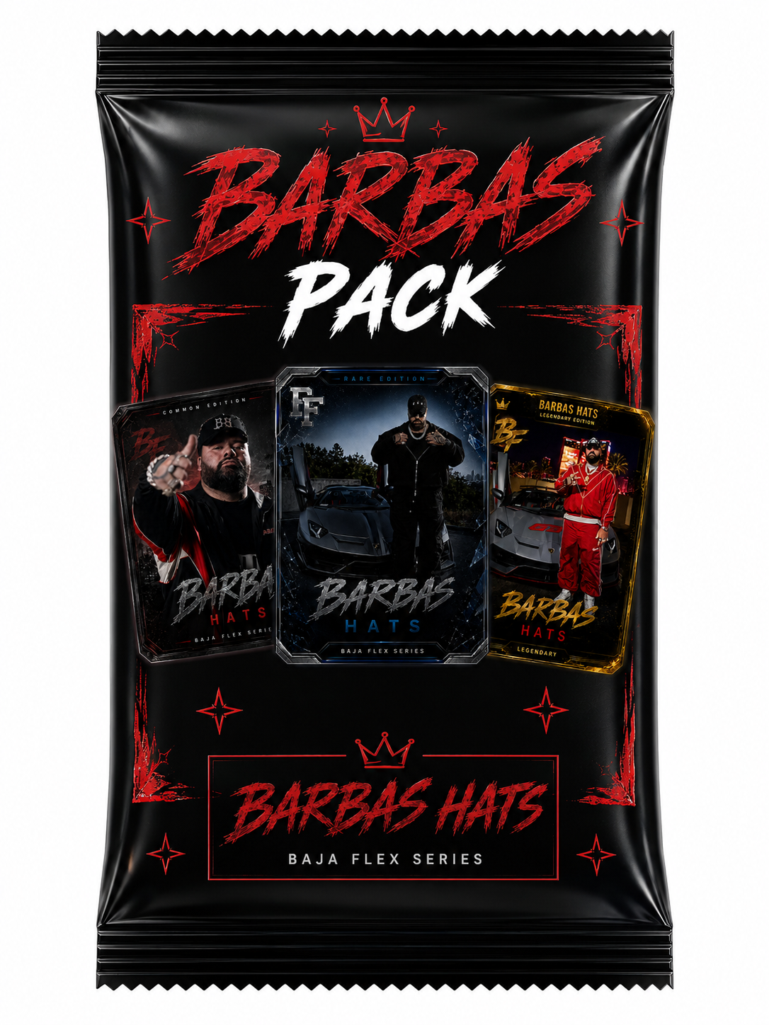 BARBAS HATS COLECTION CARD PACK