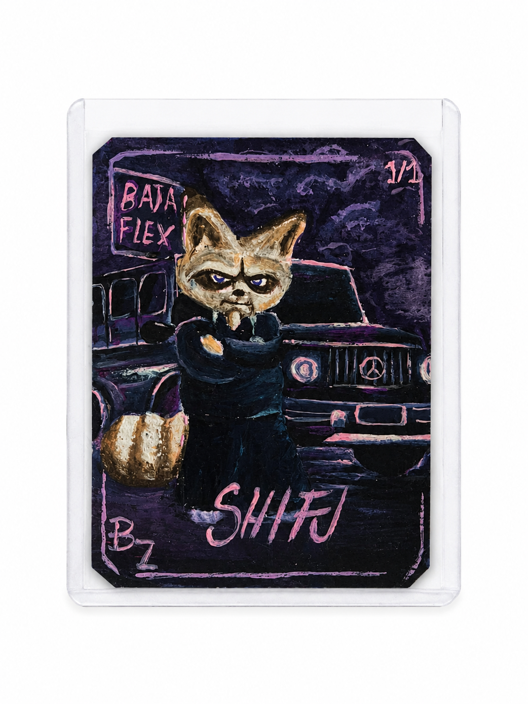 Shifu Handmade Series #01 Colection Card One Of One. #01