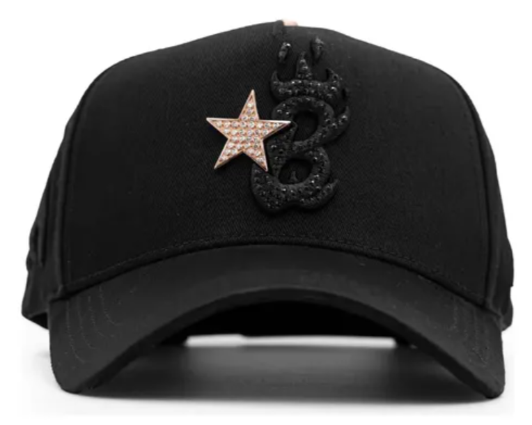 Barbas Hats B Star Rose Gold.